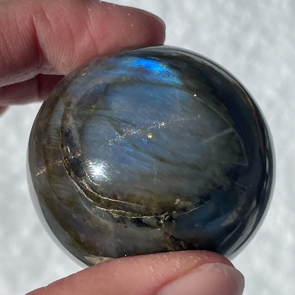 Labradorite Sphere - Picture 5 of 12
